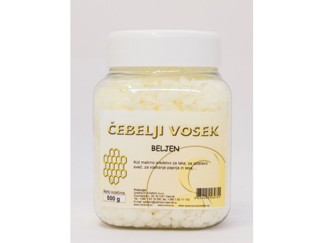 BEESWAX BLEACHED  500 g