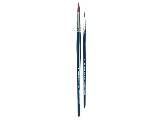 Top-Acryl 7785 K retouching brushes, round