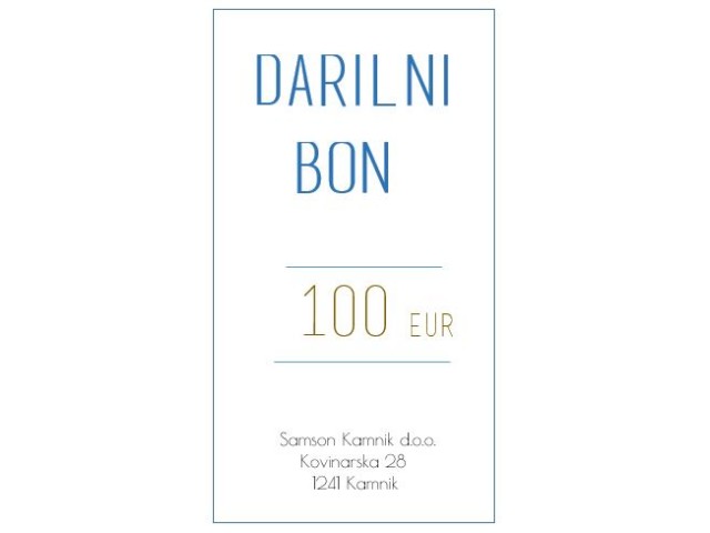 DARILNI BON 100 EUR