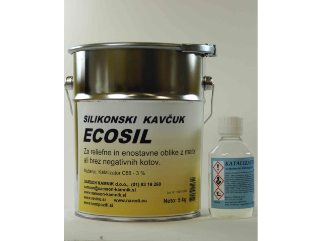 ECOSIL gomma siliconica 5 kg   C-88 150 g