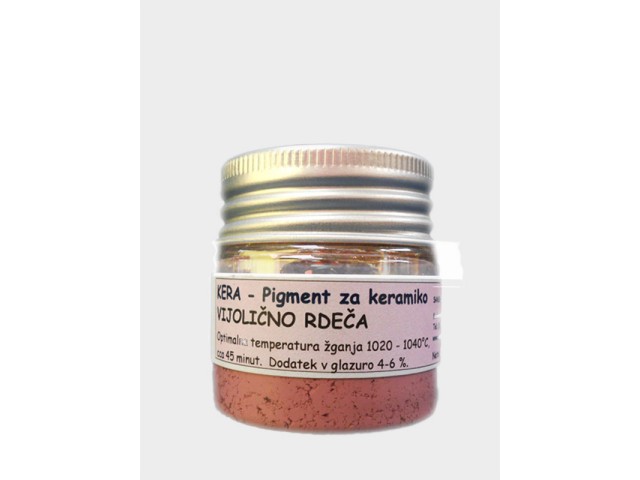 KERA - pigment vijolično rdeč 21          30 g