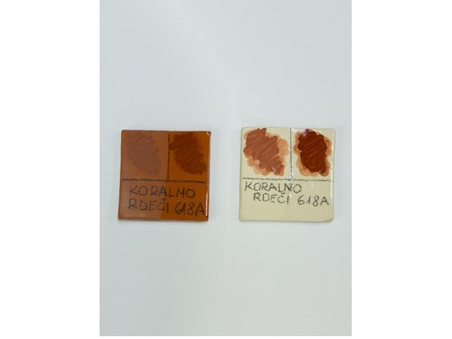 KERA Underglaze pigment CORAL RED 618 A 30 g
