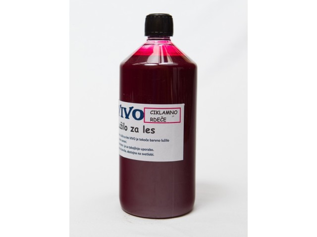 VIVO wood stain CRIMSON 1l