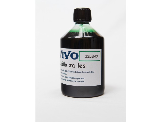 VIVO wood stain GREEN 500 ml