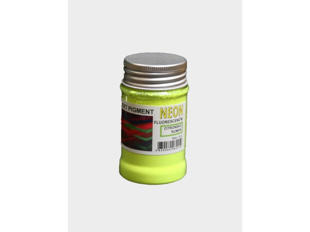 NEON - CITRONSKO RUMEN fluorescenčni pigment 
