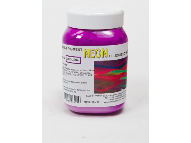 NEON - VIOLET fluorescenčni pigment