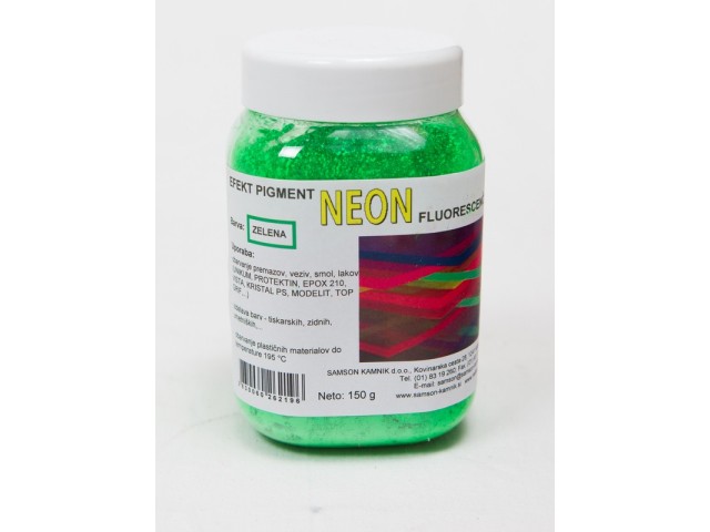 NEON - ZELEN fluorescenčni pigment