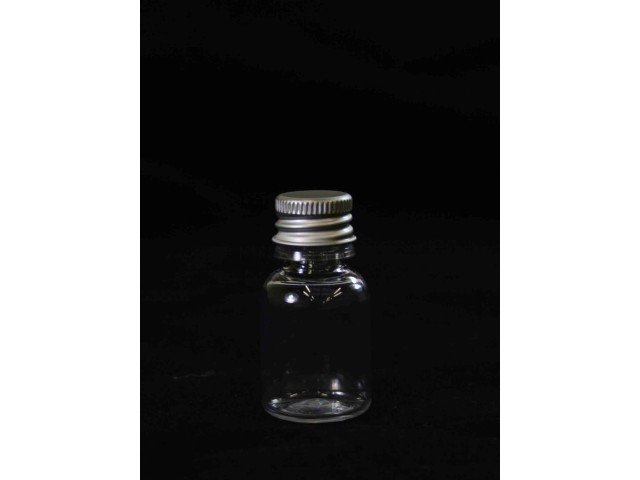PLASTENKA PET prozirna s ALU poklopcem 15 ml 10 kom