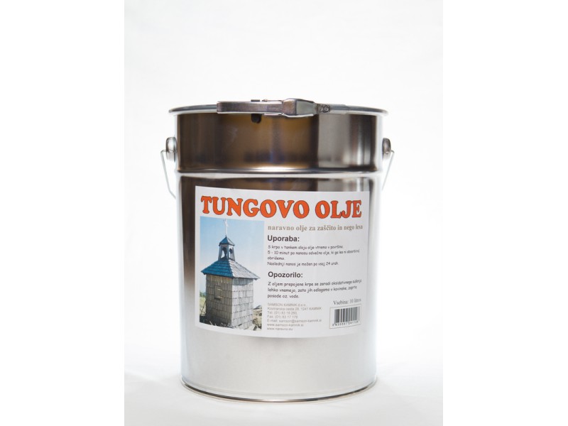 TUNG OIL for protection of wooden surfaces 1 l