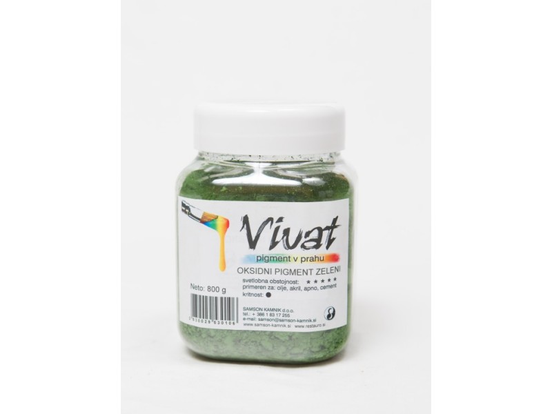 VIVAT oksidni/anorganski pigment ZELEN 800g