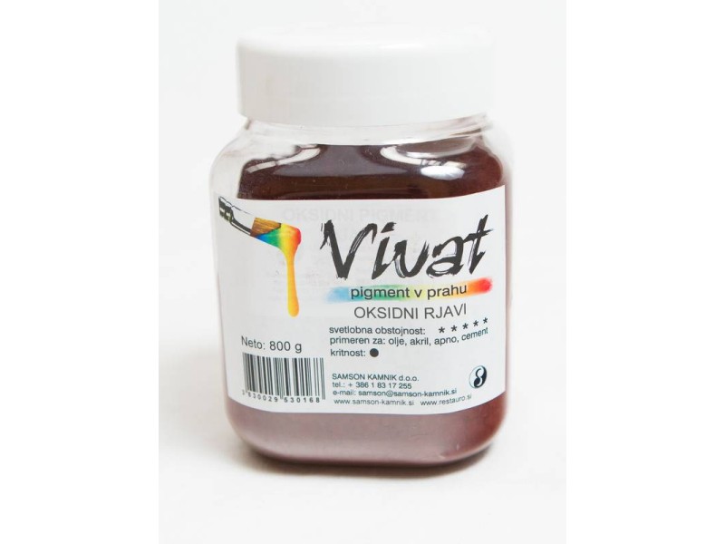 VIVAT oksidni/anorganski pigment RJAV 800g