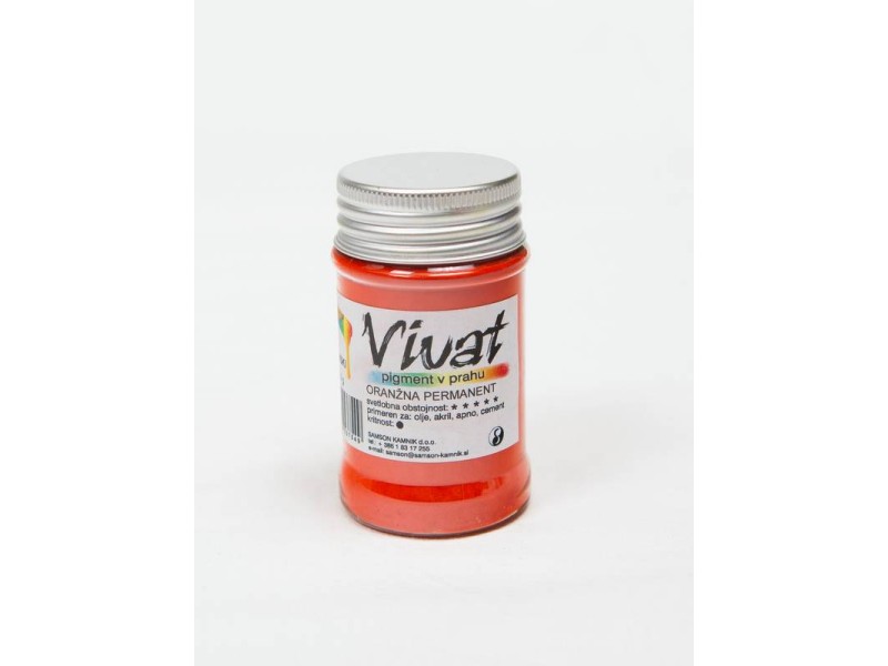 VIVAT organski pigment ORANŽNEN permanent 30 g