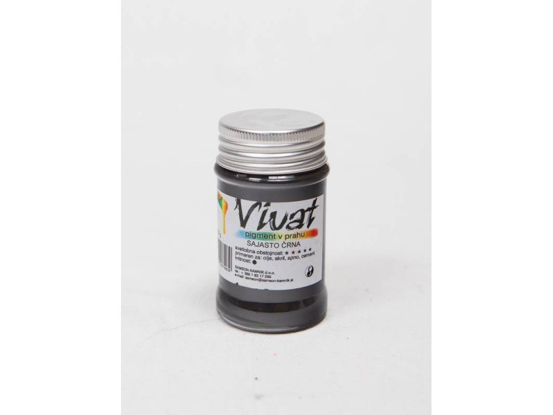 VIVAT oksidni/anorganski pigment SAJASTO ČRN 20 g