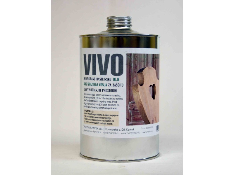 VIVO odorless oil for interior surfaces 1l