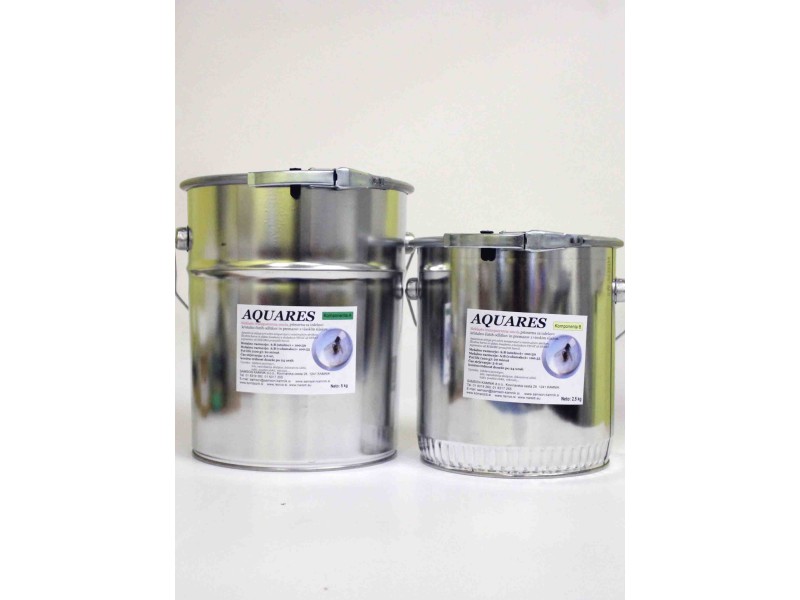 AQUARES water-clear casting resin 5 kg + 2,5 kg