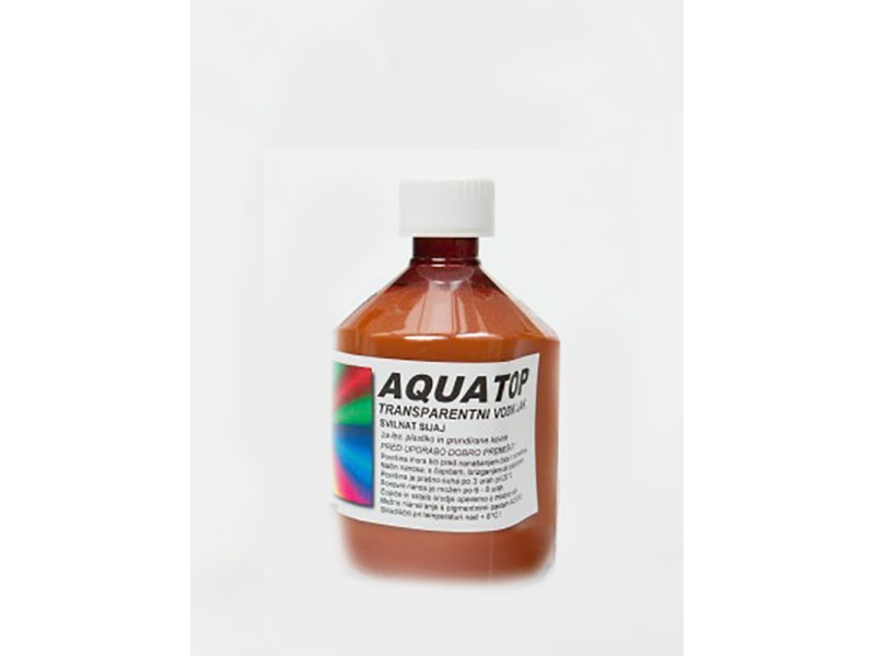 AQUATOP Transparent, silky shine, water-based varnish 500 ml