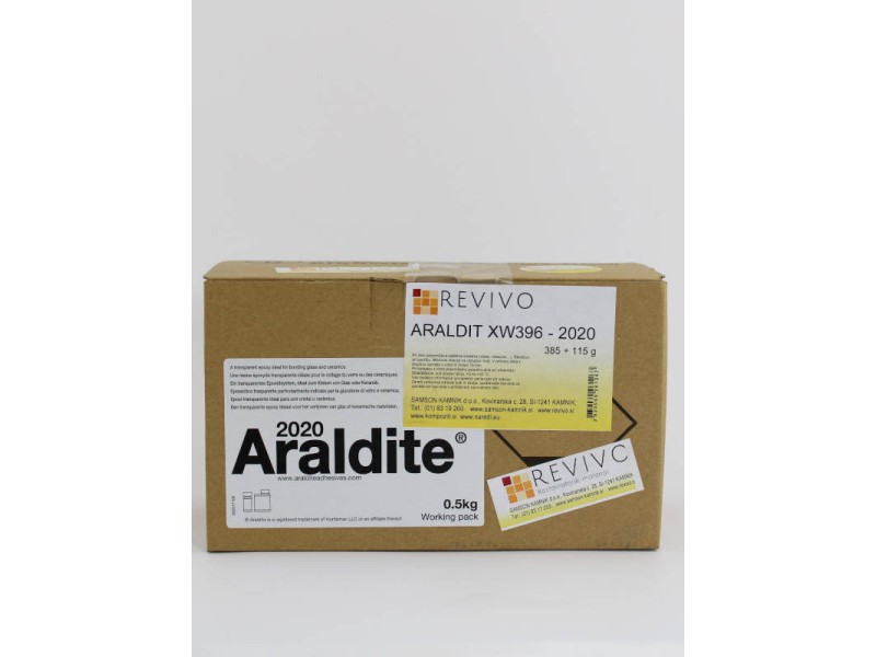 ARALDIT XW396-ARALDIT 2020 lepilo za steklo in keramiko 385g+115g