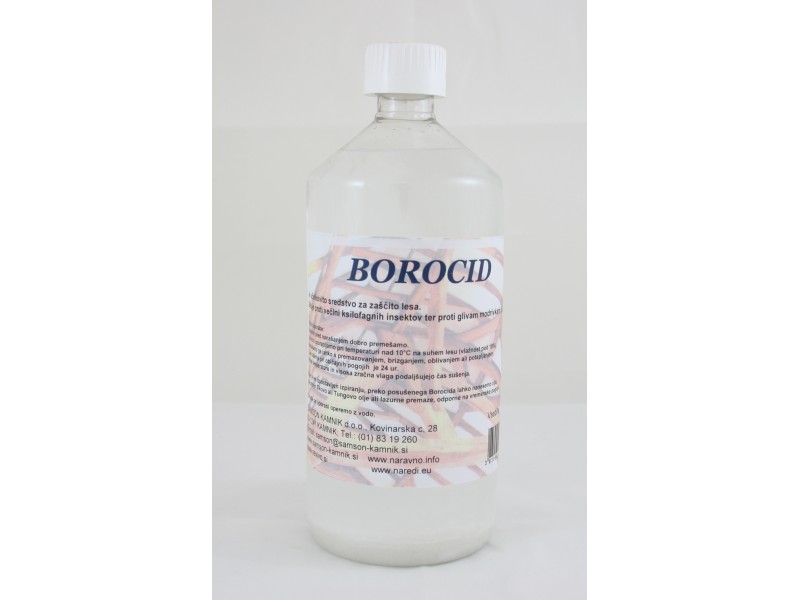 BOROCID wood protection against xylophagous fungi, mold, 1 l