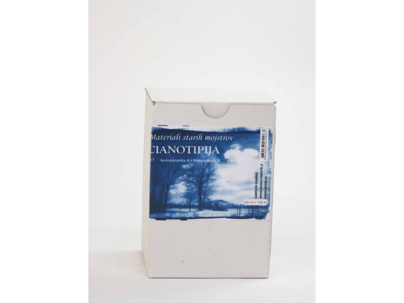 CYANOTYPE Printing set  A + B 100 ml + 100 ml