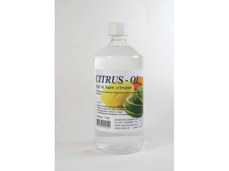 CITRUS -Ol 100% naravno olje iz citrusovih lupin 1l