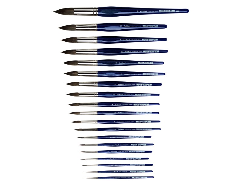 Brushes COSMOTOP-MIX B flat / series 5830