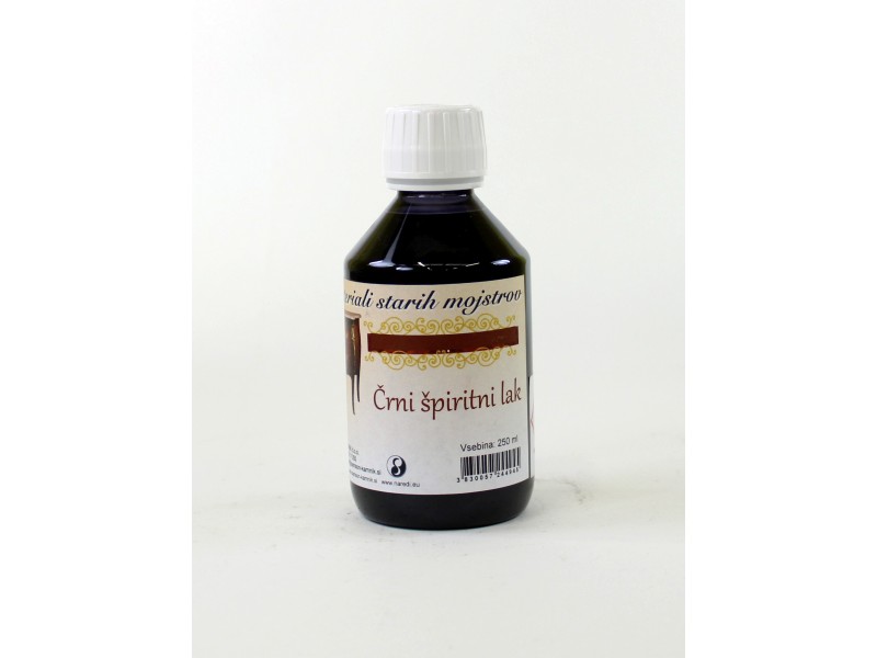 SPIRIT VARNISH, black 250 ml