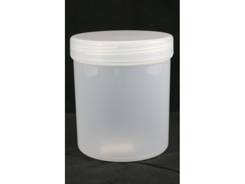 PP OPAQUE round container 1000 ml