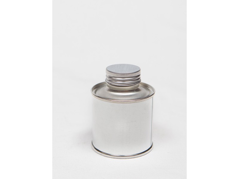 METAL container with srew on lid 100 ml