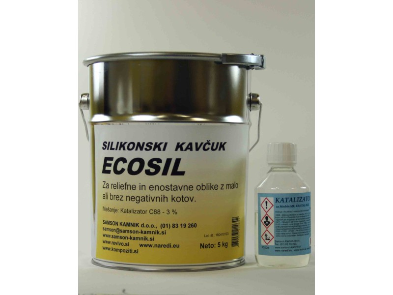 ECOSIL silikonski kavčuk 5 kg   C-88 150 g