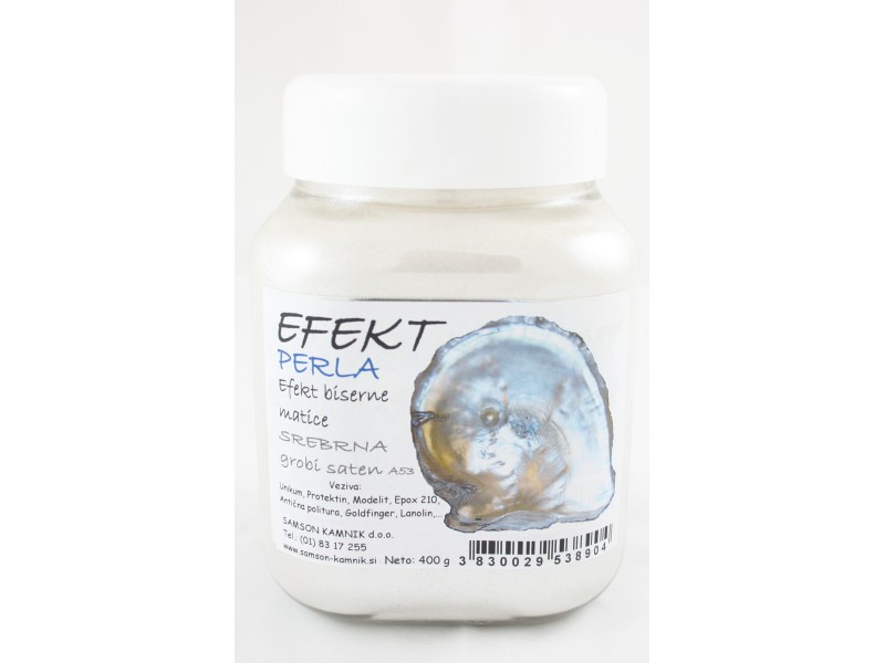 EFFECT PEARL Coarse Silver satin A53 pigment 400 g