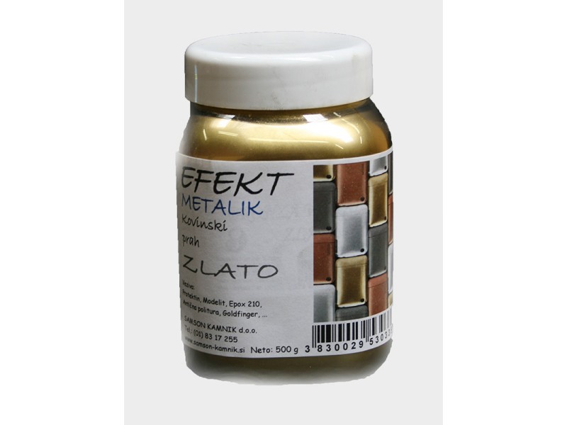 METALIK Kovinski prah ZLATO imitacija 500 g