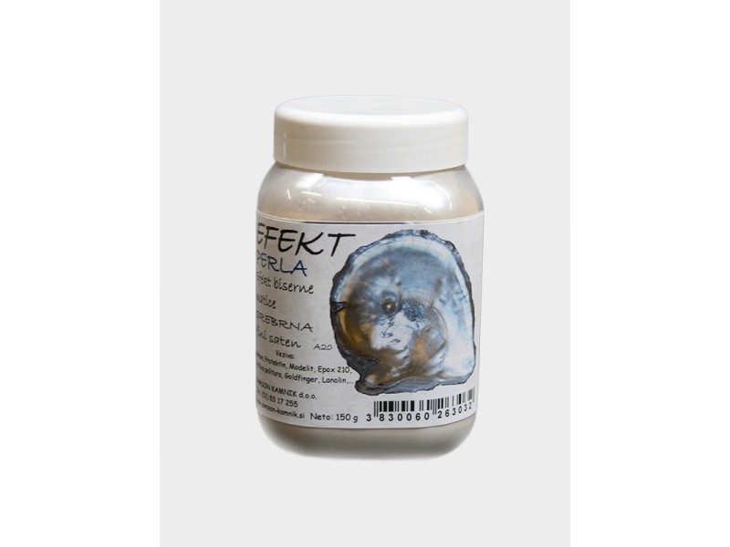 EFFECT PEARL Fine Silver satin A20 pigment 150 g