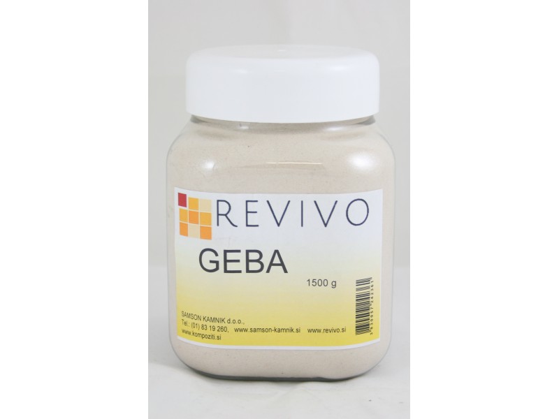 GEBA trdo mineralno polnilo 1500 g