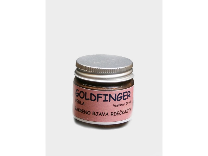 GOLDFINGER PEARL Copper reddish brown 50 ml