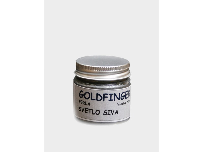 Goldfinger Perla, svetlo siva 50 ml