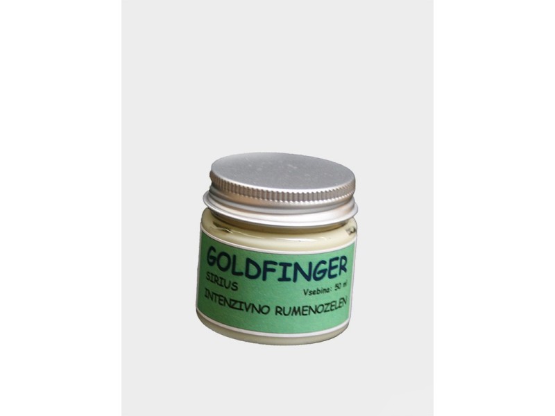 Goldfinger Sirius, intenzivno rumenozelen 50 ml