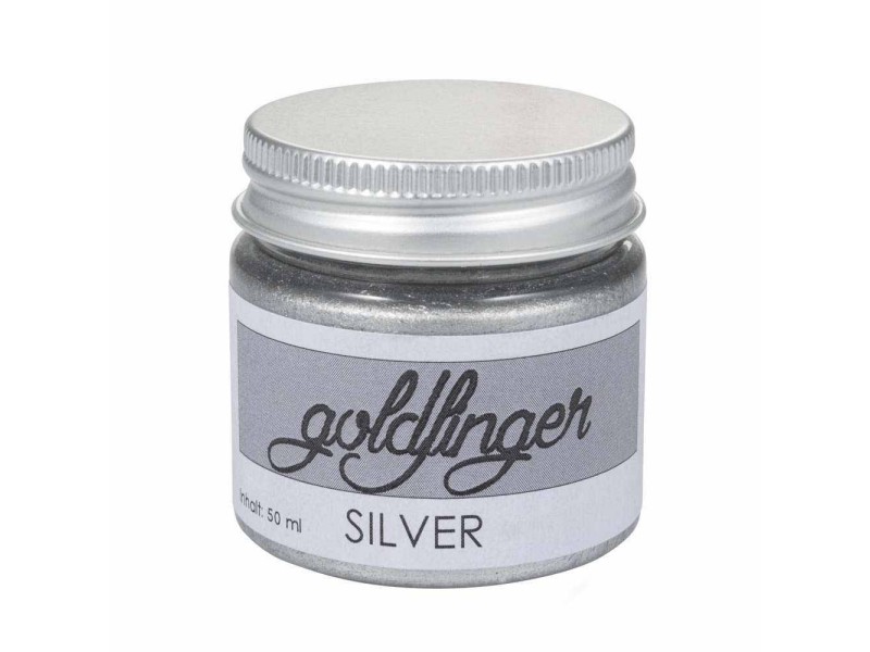 GOLDFINGER SREBRNI vosek za zlatenje 50 ml