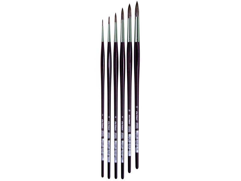 Brushes GRIGIO, round / series 7795