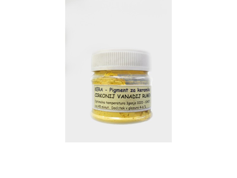 KERA - pigment cirkonij vanadij rumen 161        30 g