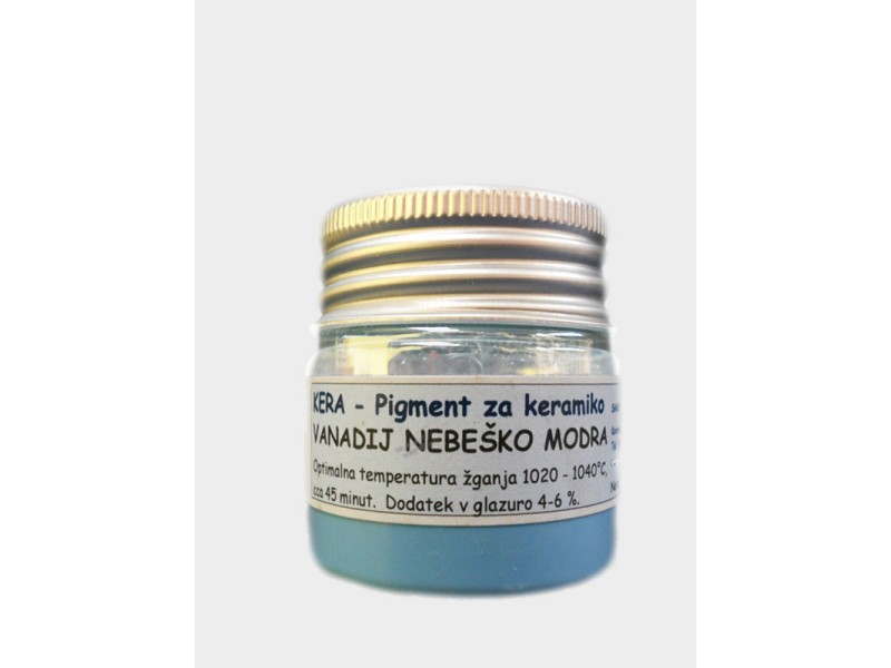 KERA Underglaze pigment VANADIUM CELESTIAL BLUE 131 30 g