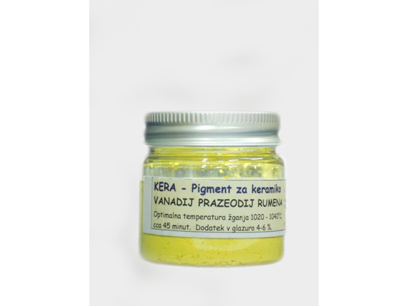 KERA - pigment vanadij prazeodij rumen 162      30g