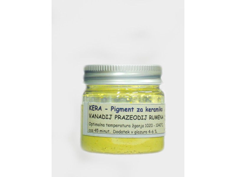 KERA Underglaze pigment PRASEODYMIUM VANADIUM 162 30 g