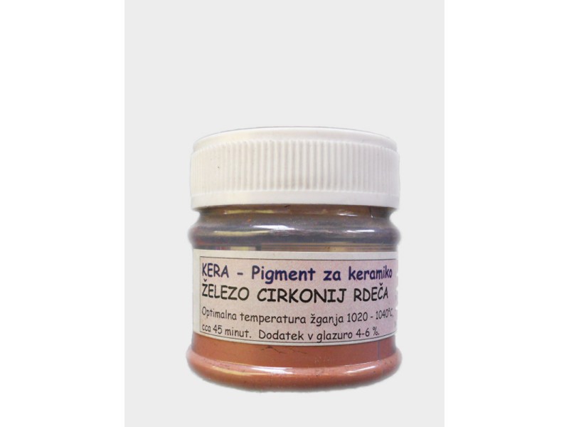 KERA Underglaze pigment ZIRCONIUM RED 248 30 g