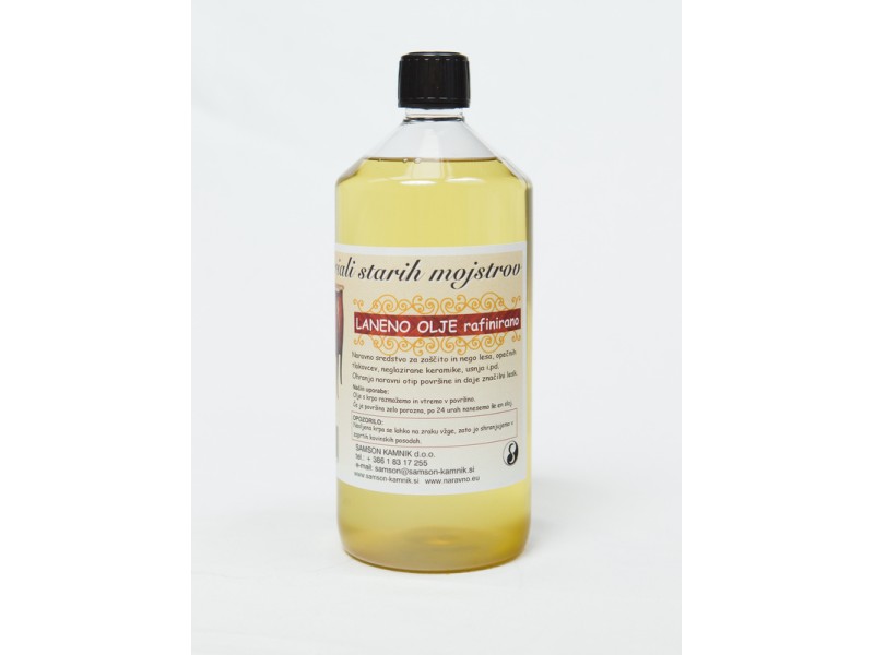 LINSEED OIL refined 1 l