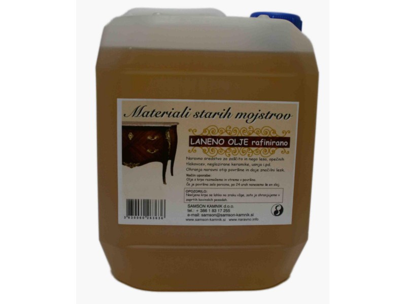 LINSEED OIL refined 20 l