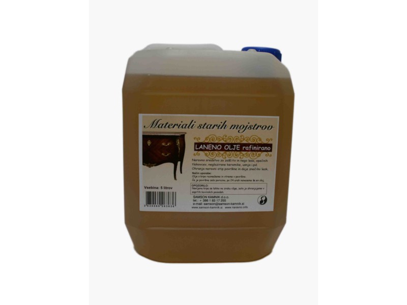 LINSEED OIL refined 5 l