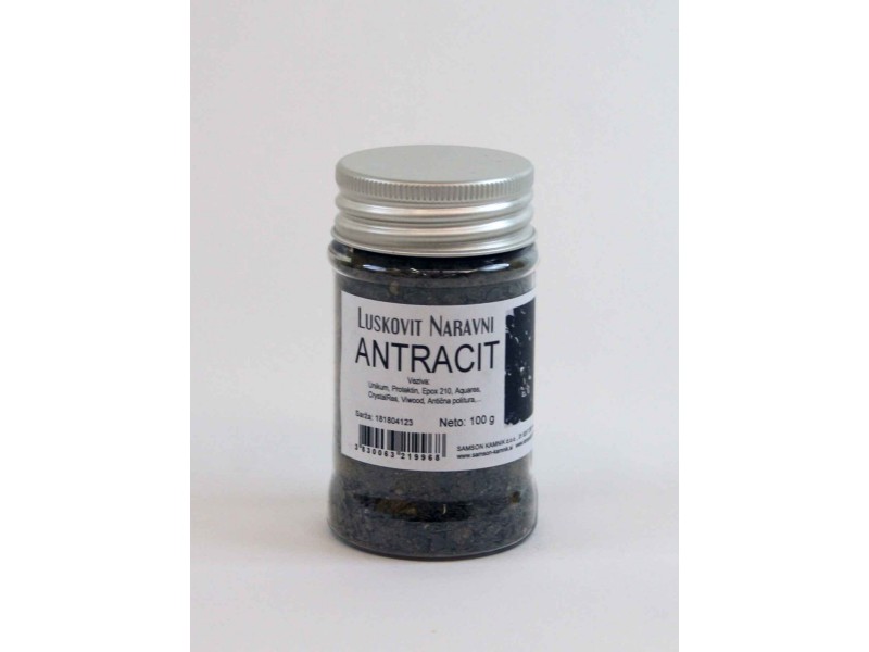 LUSKOVIT natural mica ANTHRACITE 100 g