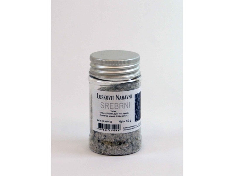 LUSKOVIT natural mica SILVER 50 g