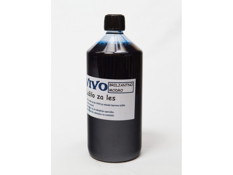 VIVO wood stain BRILLIANT BLUE 1l