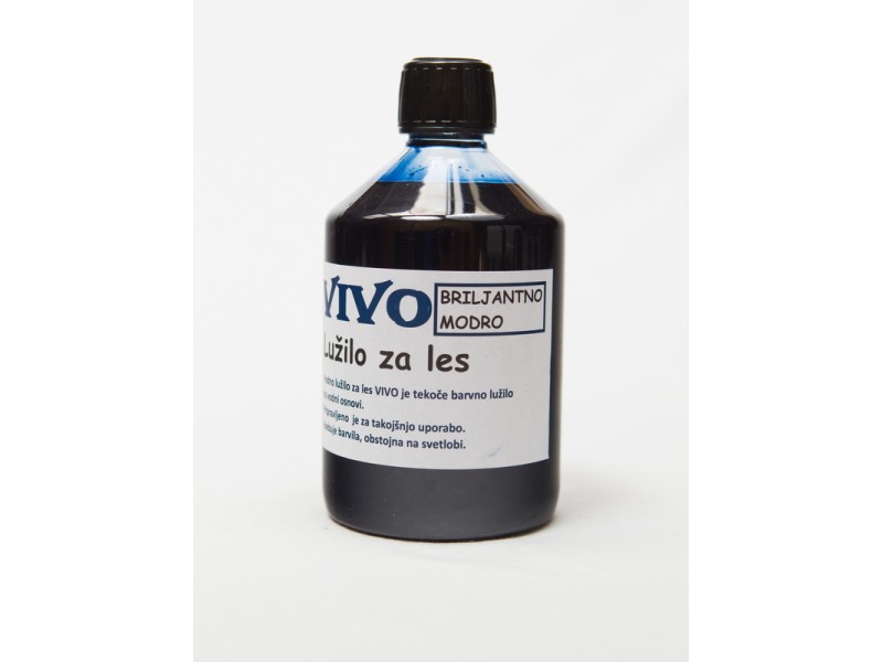 VIVO wood stain BRILLIANT BLUE 500 ml